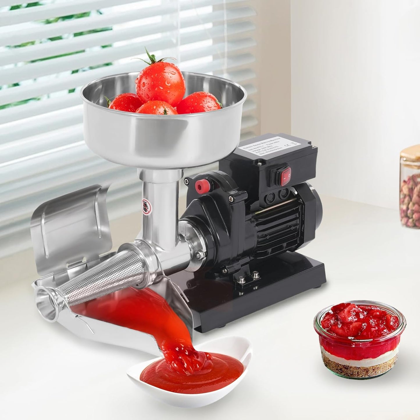 Presse à tomates électrique عصّارة طماطم كهربائية 450 واط