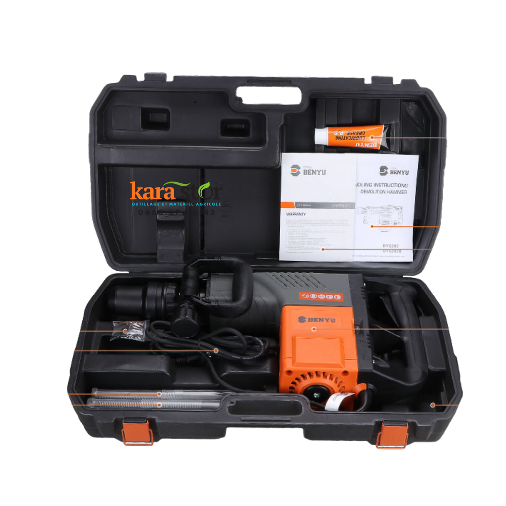 SDS MAX مطرقة هدم  1500 واط16.8جول