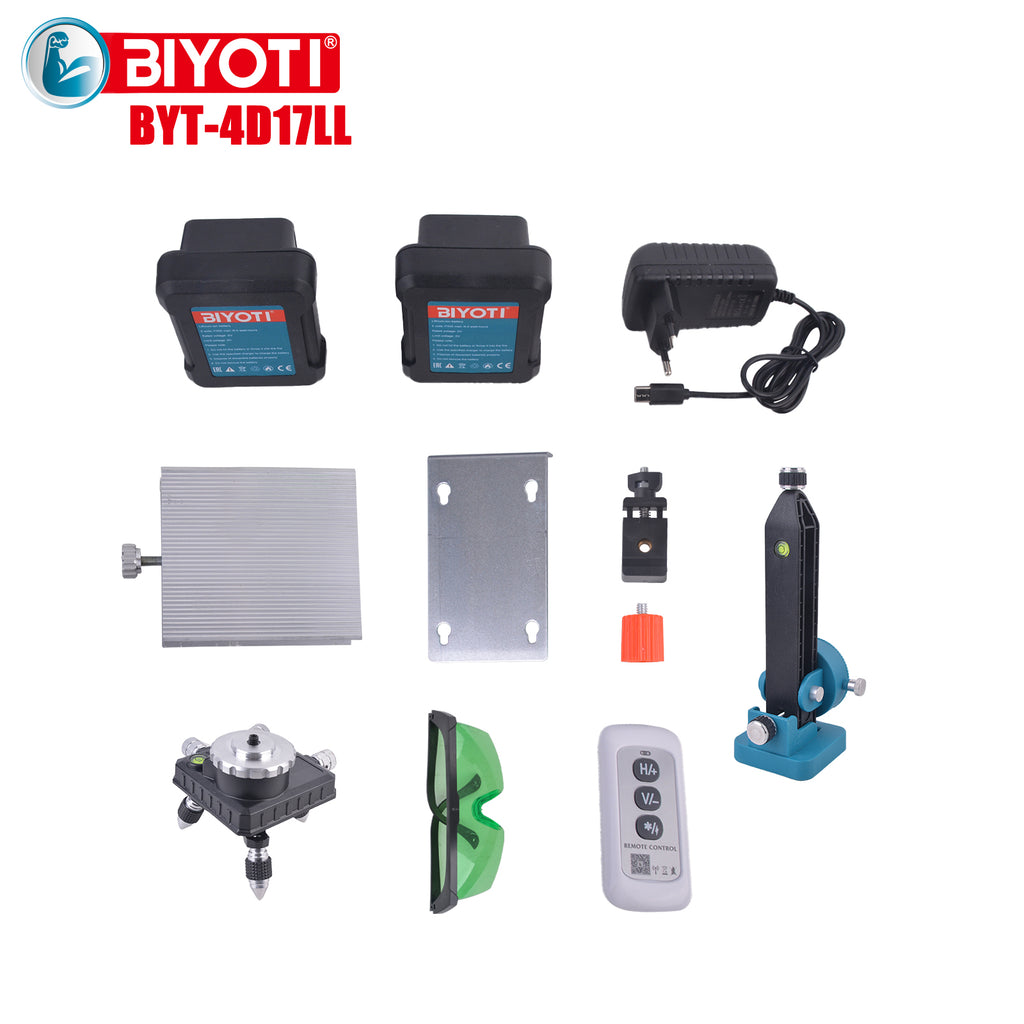 NIVEAUX LASER 16 L 4D  جهاز تعيين المستوى