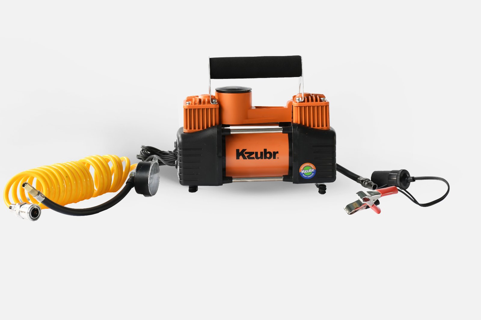 منفاخ إطارات سيارات مزدوج الأسطوانة بقوة 150 PSI