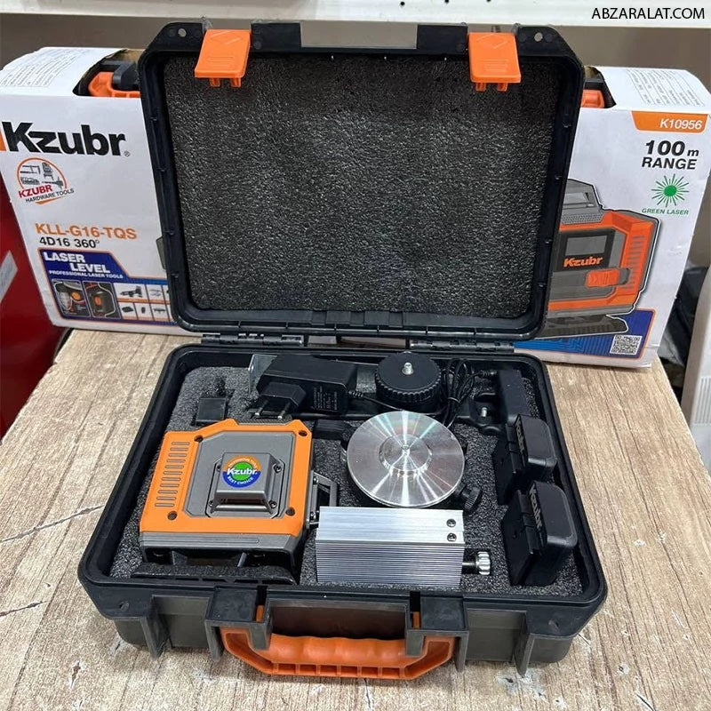 NIVEAUX LASER 16 L 4D kzubr جهاز تعيين المستوى