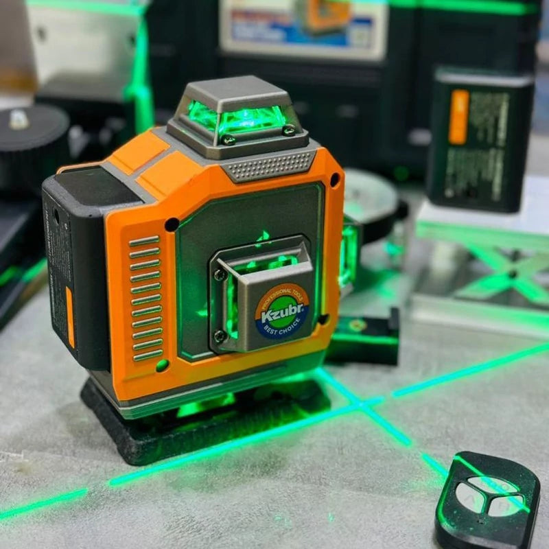 NIVEAUX LASER 16 L 4D kzubr جهاز تعيين المستوى
